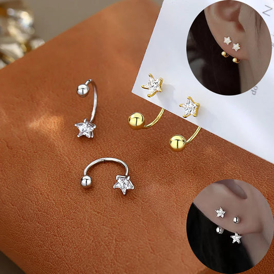 Boucles d'Oreilles Etoile