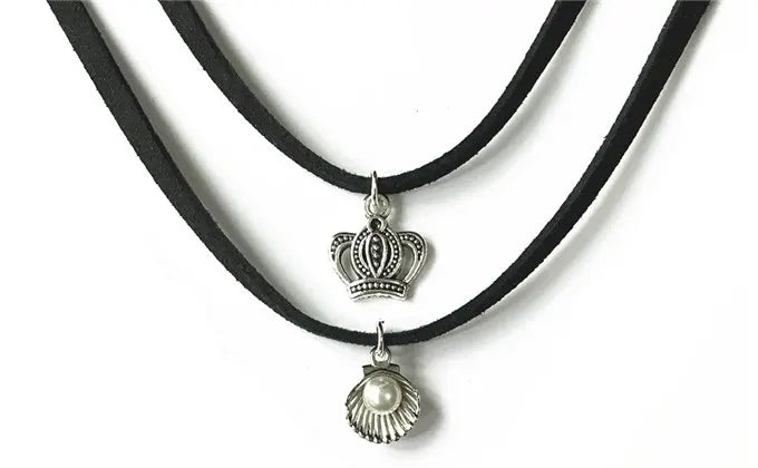 Collier Ras-du-Cou Gothic Punk en Velours Noir – Style Steampunk