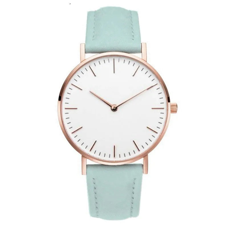 Montre Femme Luxe Or Rose avec Bracelet – Quartz Élégante