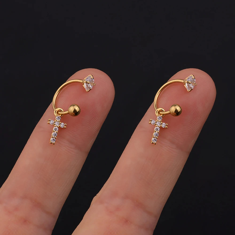 Boucles d'Oreilles Etoile