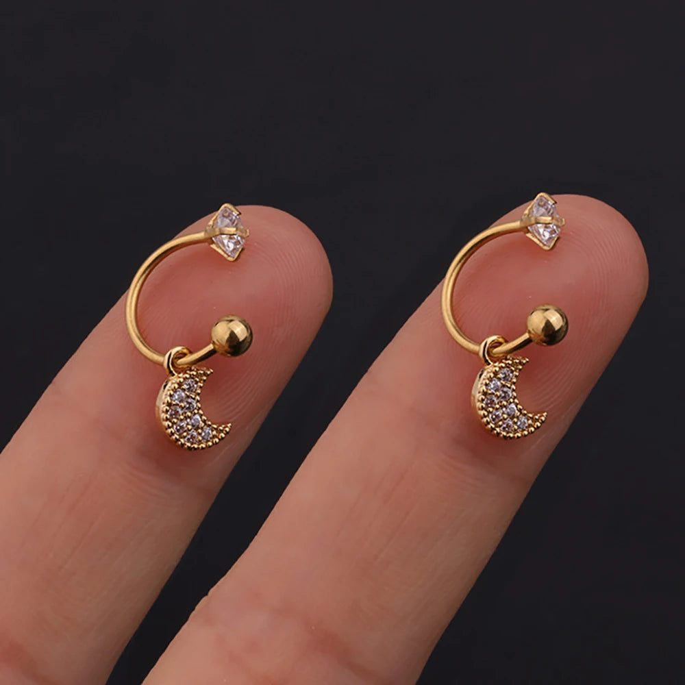 Boucles d'Oreilles Etoile