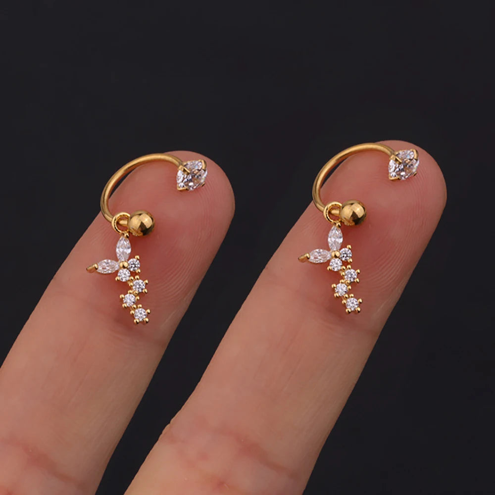 Boucles d'Oreilles Etoile