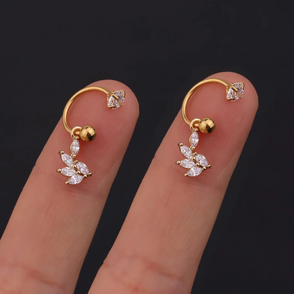 Boucles d'Oreilles Etoile