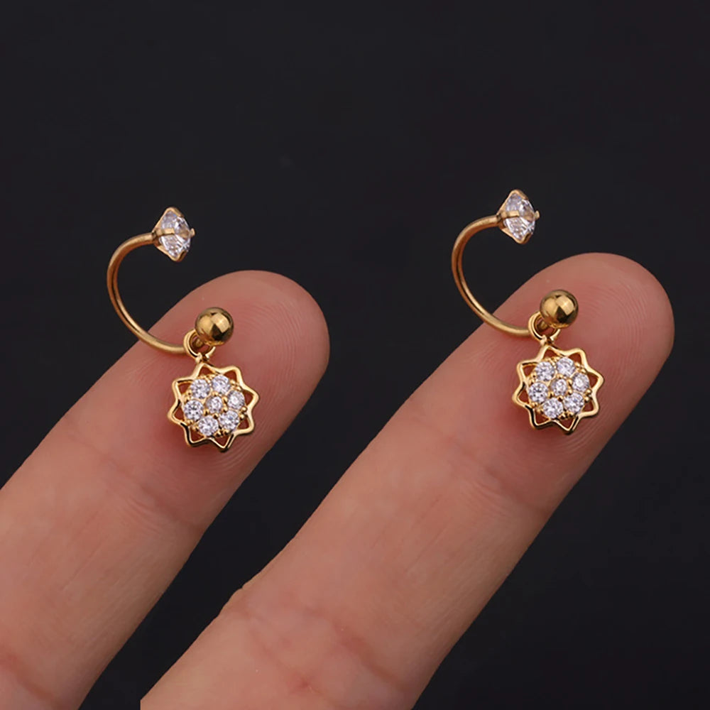 Boucles d'Oreilles Etoile