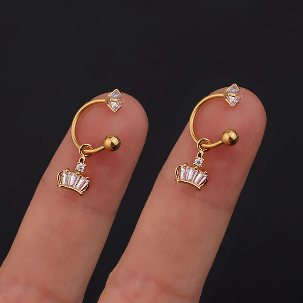 Boucles d'Oreilles Etoile