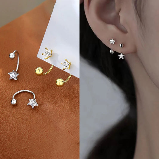 Boucles d'Oreilles Etoile