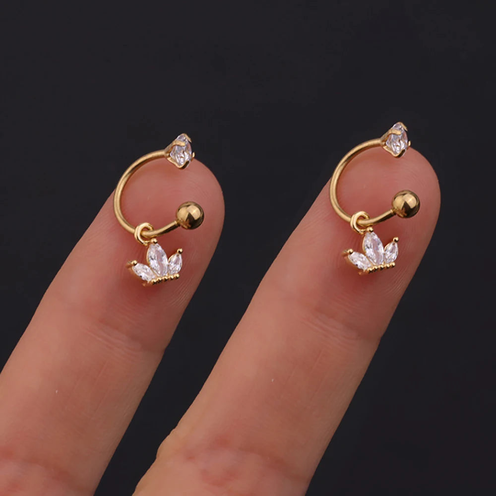 Boucles d'Oreilles Etoile