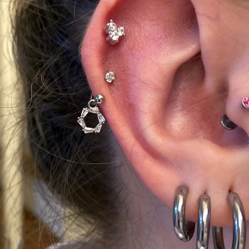 Boucles d'Oreilles Etoile