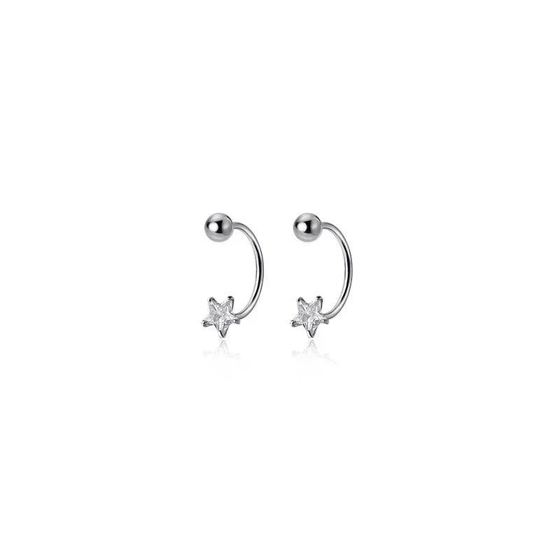Boucles d'Oreilles Etoile