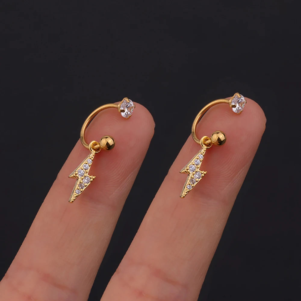 Boucles d'Oreilles Etoile