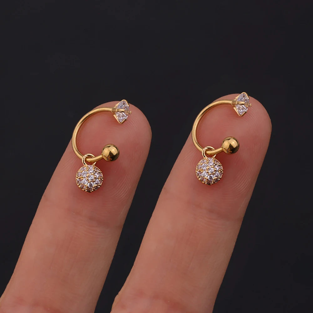Boucles d'Oreilles Etoile