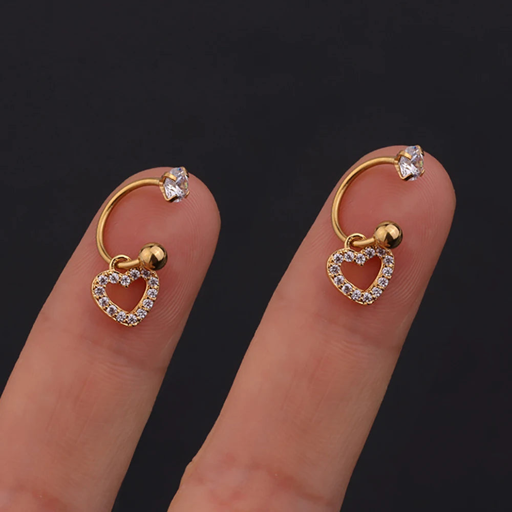 Boucles d'Oreilles Etoile
