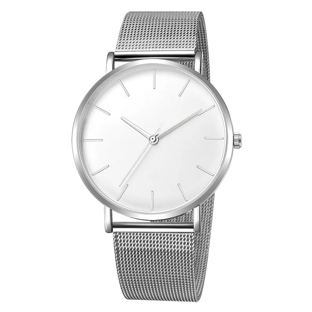 Montre Femme Luxe Or Rose avec Bracelet – Quartz Élégante