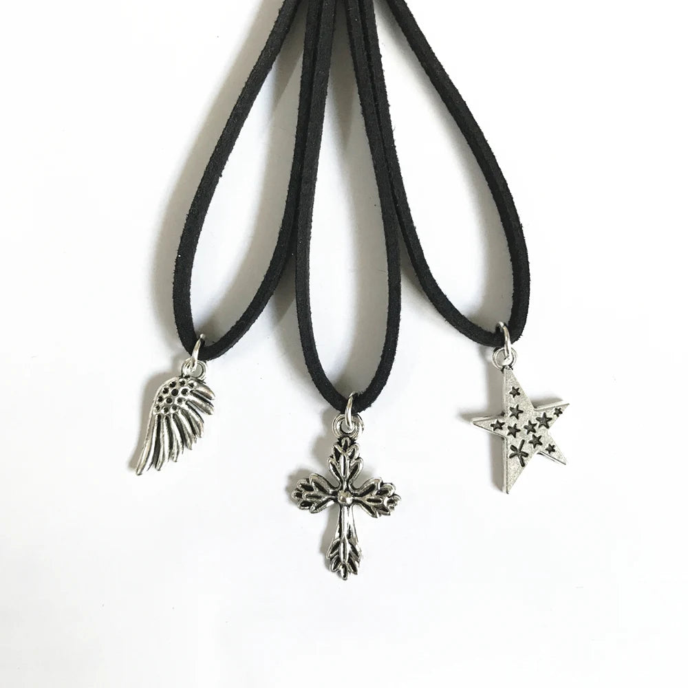 Collier Ras-du-Cou Gothic Punk en Velours Noir – Style Steampunk